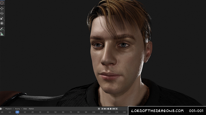 Leo first 3D Blender Render